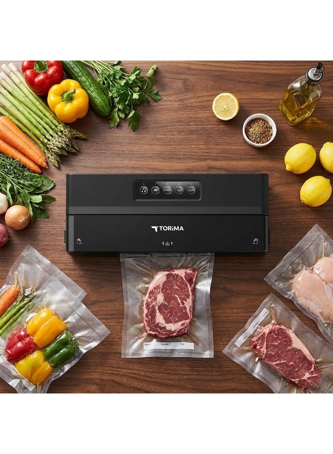 Torima آلة تغليف بالفراغ TORİMA VS-22 سوداء - Image 4